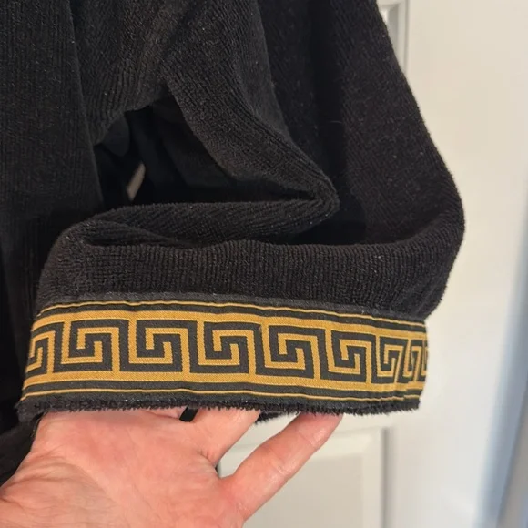 Caesars palace Las Vegas robe one size black - Picture 4 of 8